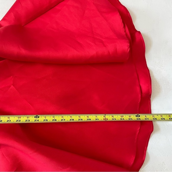 ALYCE PARIS RED DRESS SHORTS HOMECOMING SPAGHETTI STRAPS SIZE 0 - Picture 6 of 12